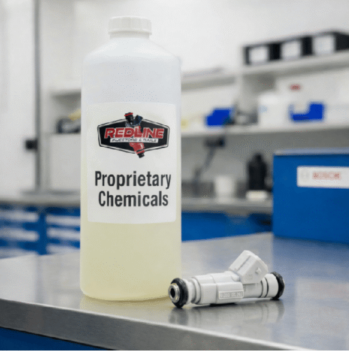 Proprietary Fuel Injector Cleaning Solvents | Premium Fuel Injector Cleaning And Flow Testing | Redline Injectors