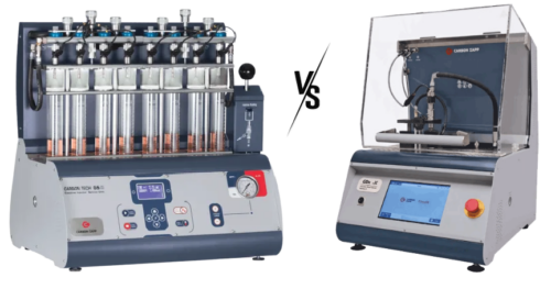 Direct Injectors Require a Specialized Test Bench | Mercedes & BMW N54 N63 N74 S63 Injector Cleaning and Flow Testing Service | Redline Injectors